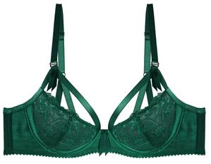Madame X Underwired Bra Juniper - Last Chance To Buy! (32D)