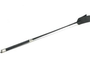 Luxury Hog Crop with Leather Handle