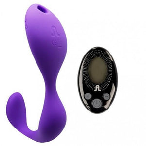 Mr Hook Strap on Rechargeable Vibrator with Remote Control