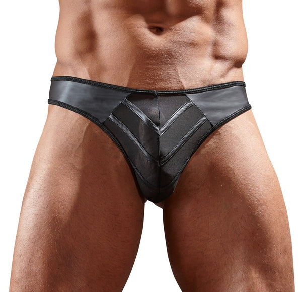 Wetlook Thong - Masculine Fit