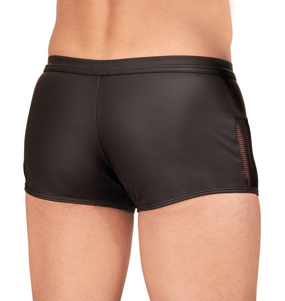 Matte look pants with net by NEK