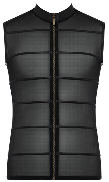 Black Mesh T-Shirt by NEK