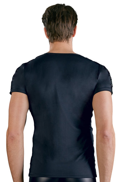 Mesh & D-rings on the shoulders T-shirt by NEK - Last chance to buy!