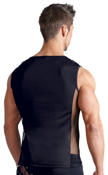 Mesh & Lacing T-Shirt