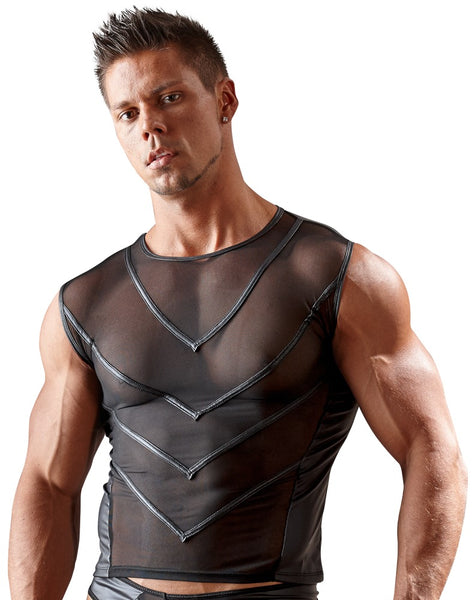 Mesh & Wetlook T-Shirt