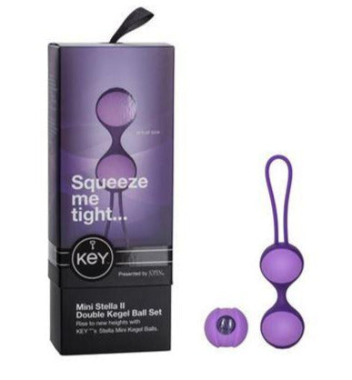 Mini Stella II Double Kegel Ball Set - Lavender