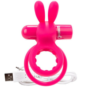 O Hare Rechargeable Rabbit Cock Ring by Screaming O