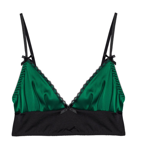 Diana Green Soft Bralet by Kiss Me Deadly