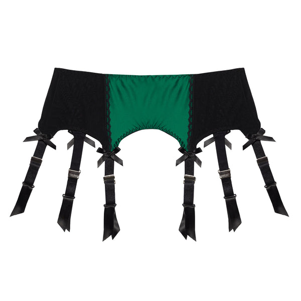 LAST CHANCE! Diana Green Suspender Belt by Kiss Me Deadly
