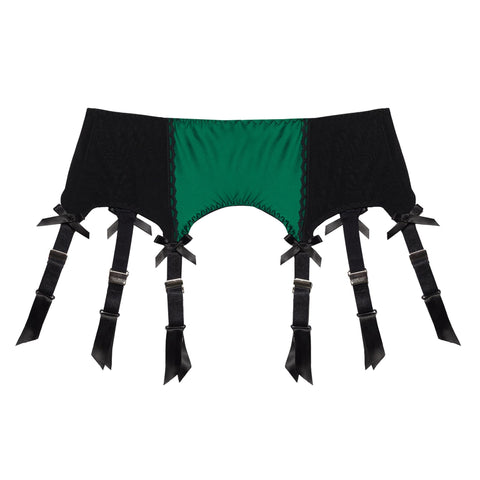 LAST CHANCE! Diana Green Suspender Belt by Kiss Me Deadly
