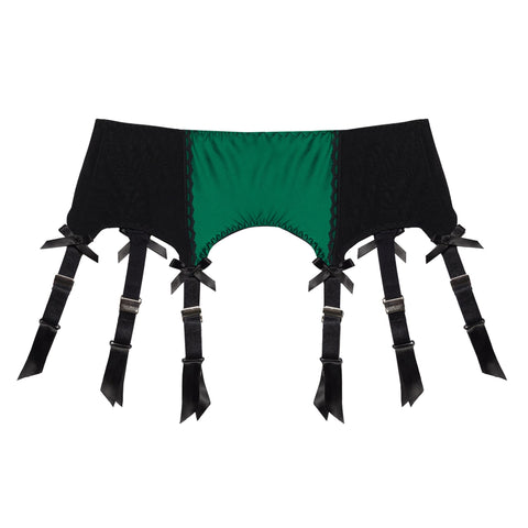 Diana Green Suspender Belt by Kiss Me Deadly