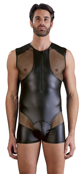 Powernet and Matte Look Jumpsuit by NEK