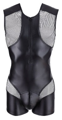 Powernet and Matte Look Jumpsuit by NEK