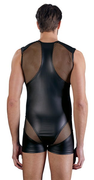 Powernet and Matte Look Jumpsuit by NEK