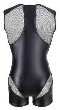 Powernet and Matte Look Jumpsuit by NEK