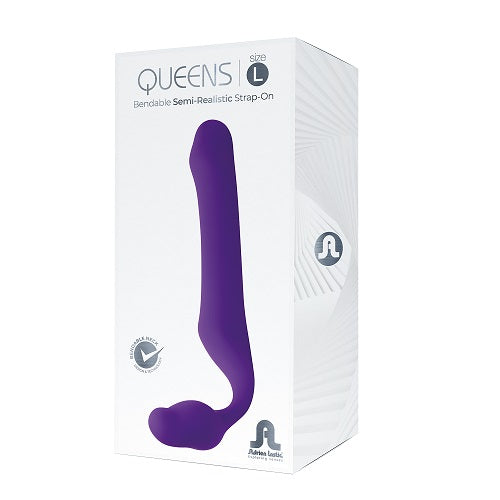 Queens Strapless Strap-on by Adrien Lastic - Purple