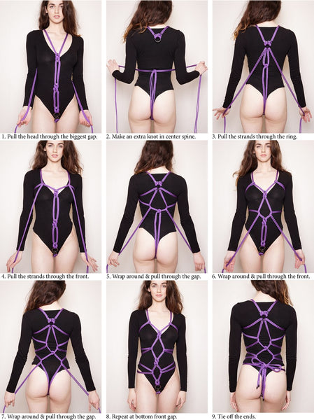 Self Tie Shibari Harness