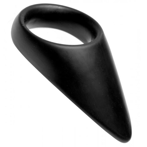 Silicone Cock Ring And Taint Stimulator by Master Series