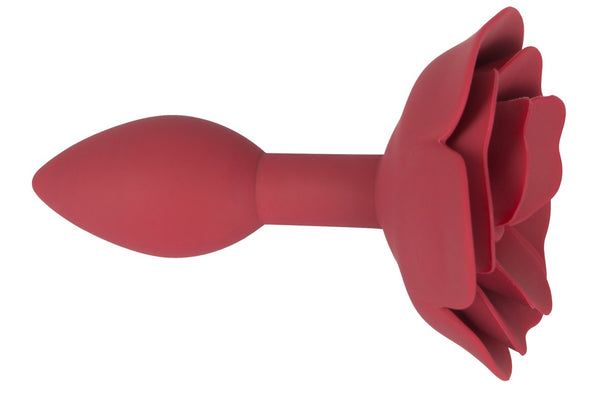 Silicone Rose Butt Plug