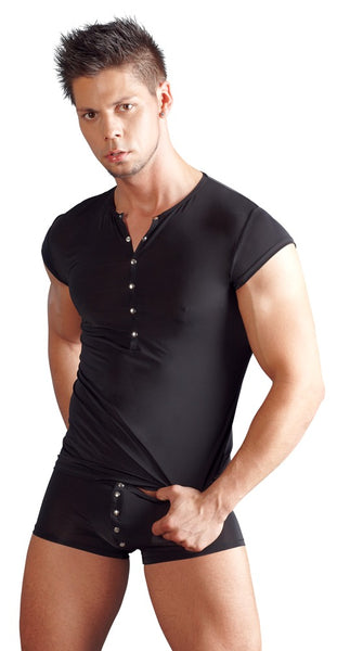 Slightly Transparent Black Boxer