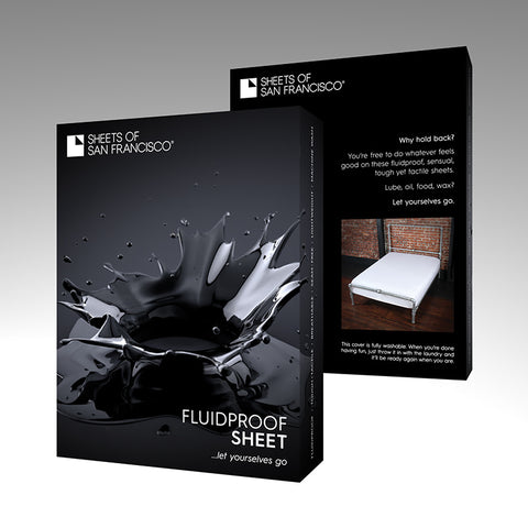 Fluidproof Fitted Sheet White by Sheet of San Francisco