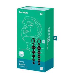 Soft Silicone Anal Beads Set of 2 by Satisfyer