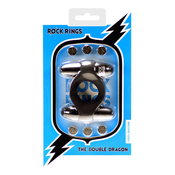 The Double Dragon Silicone Penis Ring