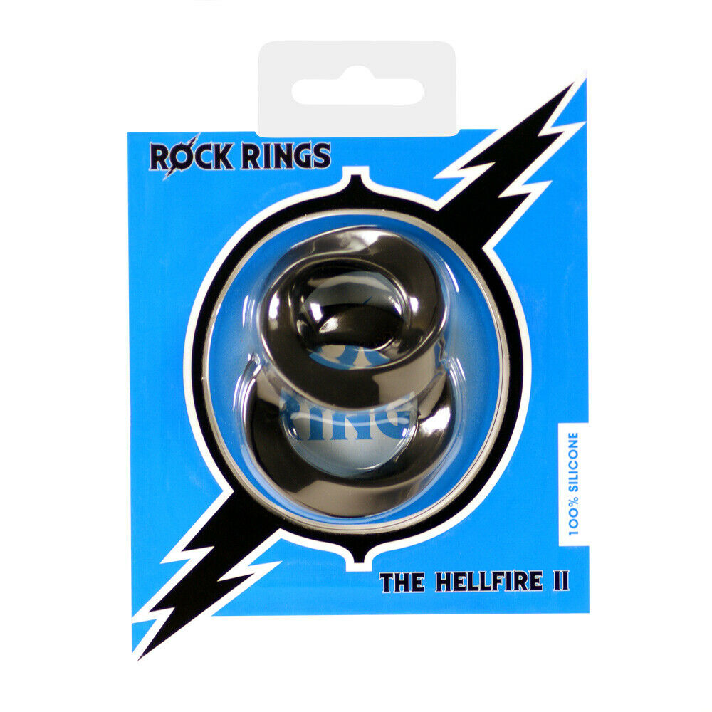 The Hellfire Silicone Penis Ring Pack