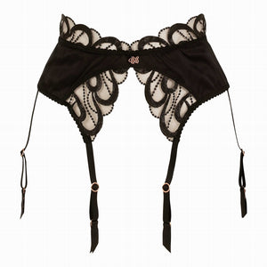 Tresor Opulent Lace Suspender Belt