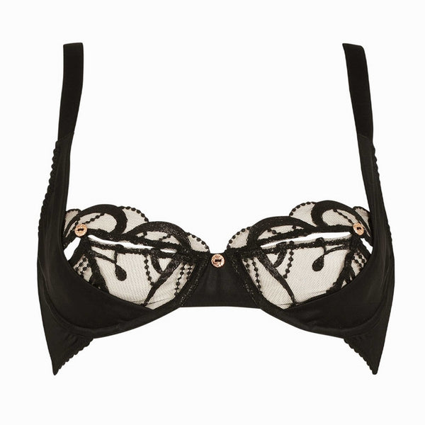 Tresor Opulent Underwire Bra with Detachable Collar