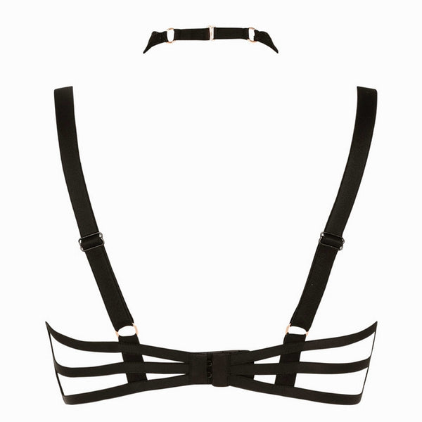 Tresor Opulent Underwire Bra with Detachable Collar