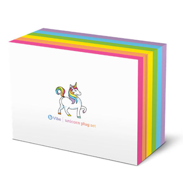 Unicorn plug 6 pieces Set by B-Vibe