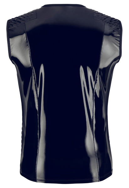 Vinyl Men Biker Shirt - Last chance to buy (S)!