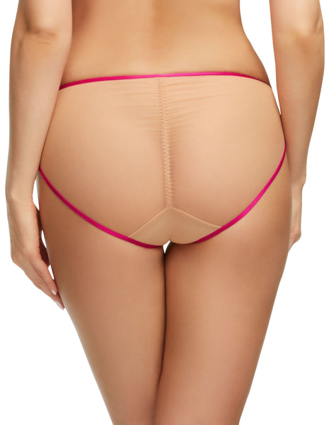 Femmoiselle Pomegranate Lace Briefs (XS / M / XL)