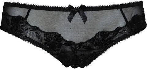 Astrid Black Lace Classic Brief - Last chance to buy!