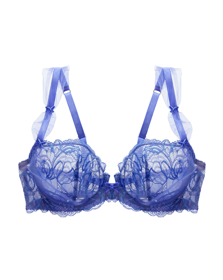 Gwendoline Bra in Periwinkle by Dita Von Teese - Last Chance to Buy! (32D, 34E, 38G, 40D)