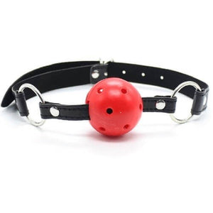 Breathable Ball Gag - Red Ball