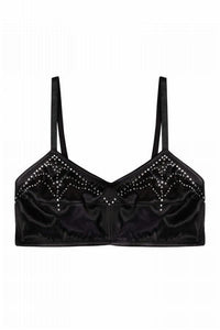 SALE -Annabelle Spider Diamante Bralette by Bettie Page - Last one size 18