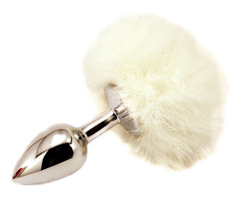 Faux fur bunny tail Butt Plug