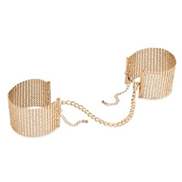 Bijoux Metallic Mesh Bracelets Cuffs Gold