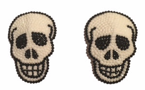 Spooky Skull Crystal Nipple Pasties