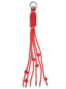 Cat-O-Nine Shibari Whip Small Red/Black