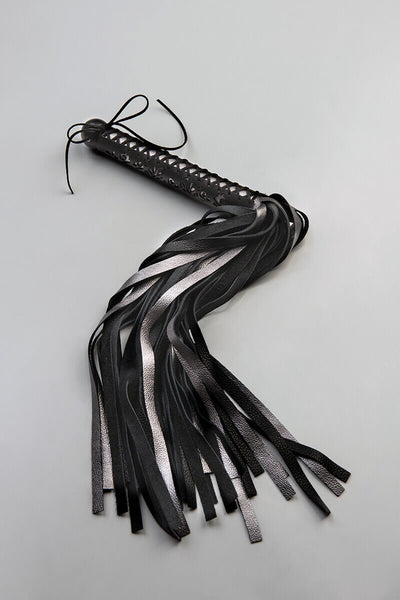 Lilly Luxury Leather Flogger by VoyeurX