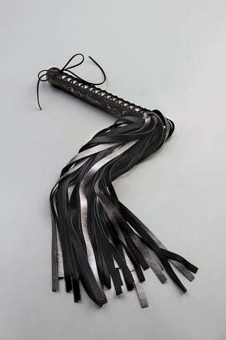 Lilly Luxury Leather Flogger by VoyeurX