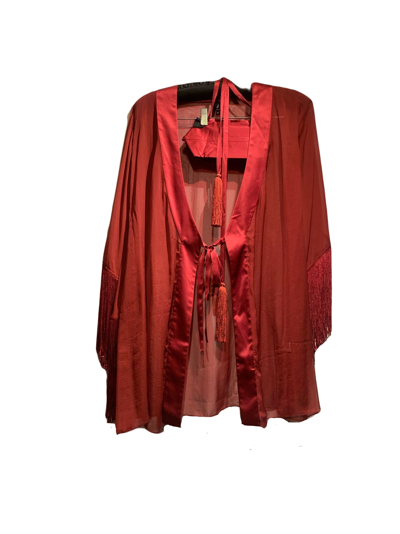 Red Silk Kimono