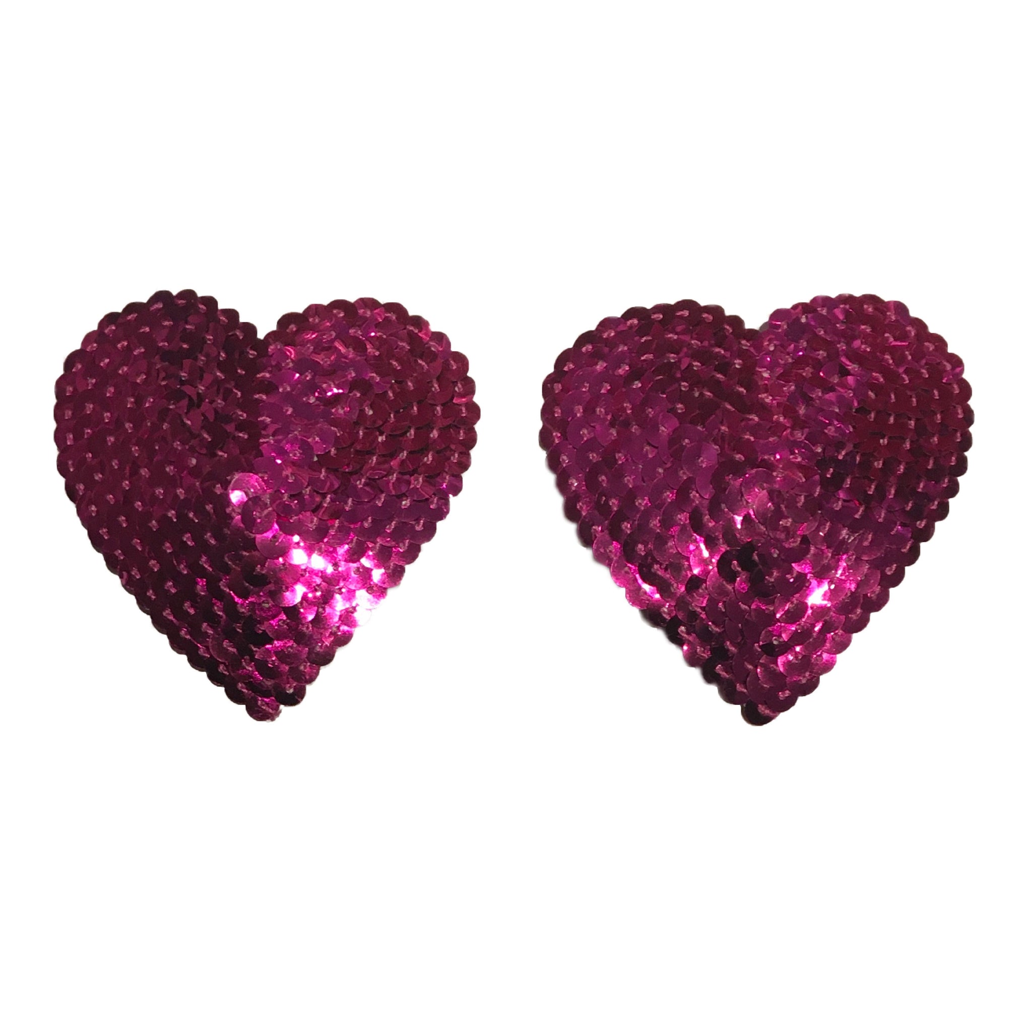 Pink Hearts Sequin Pasties