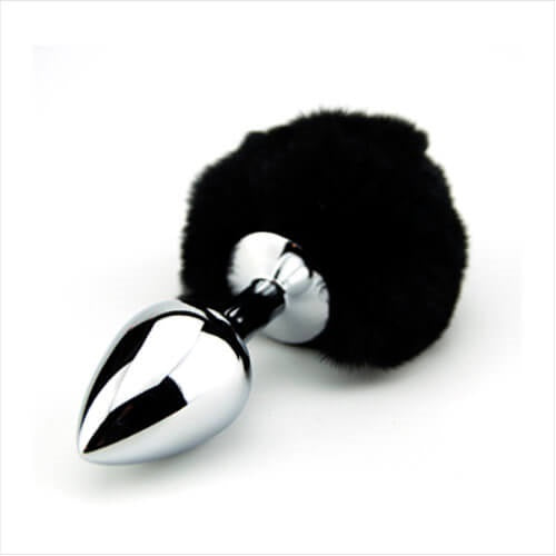 Faux fur bunny tail Butt Plug