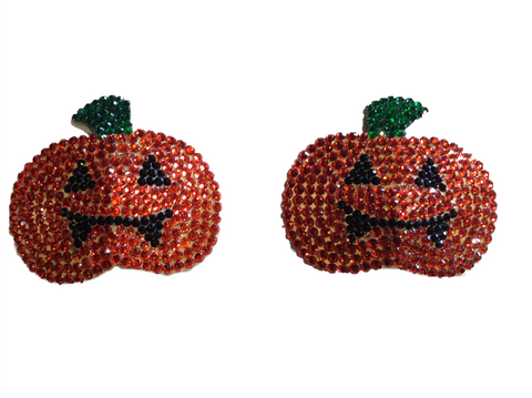 Pumpkins Crystal Nipple Pasties