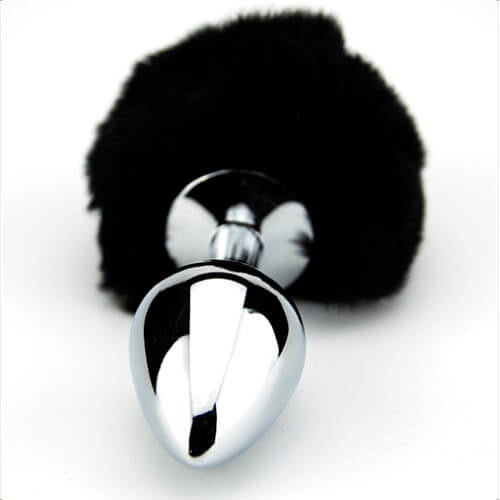 Faux fur bunny tail Butt Plug