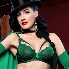 Madame X Underwired Bra Juniper - Last Chance To Buy! (32D)